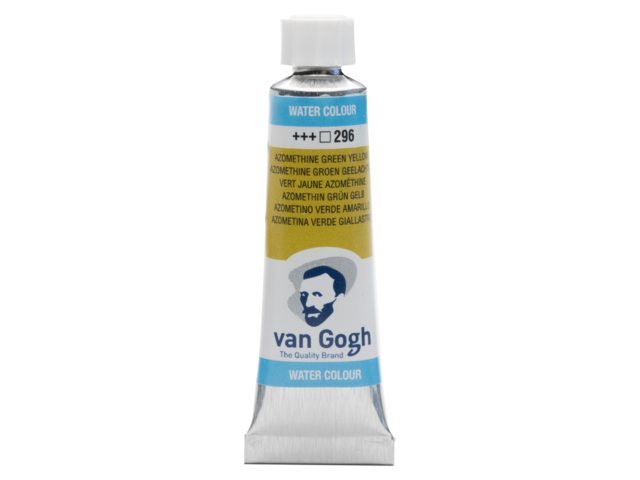 Azomethine groen geelachtig 296 tube 10 ml. Van Gogh Aquarelverf