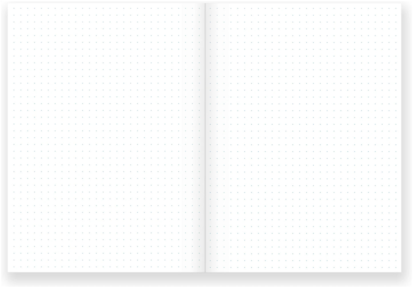 A-journal Bullet Journal - Lichtblauw 160 blz