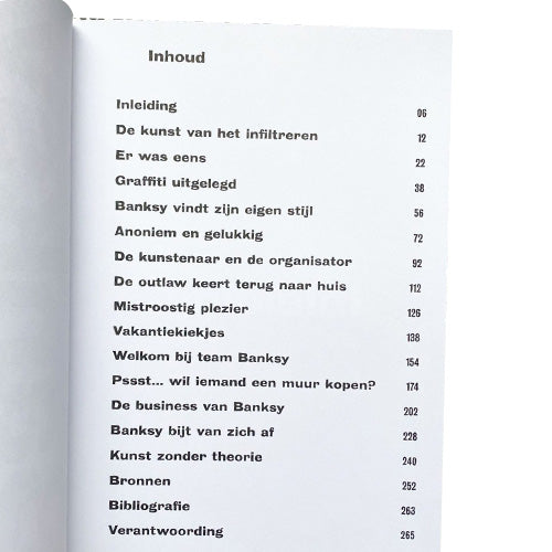De man achter de muur - Banksy - Boek