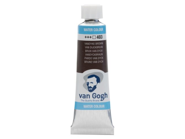Van Dijckbruin 403 tube 10 ml. Van Gogh Aquarelverf