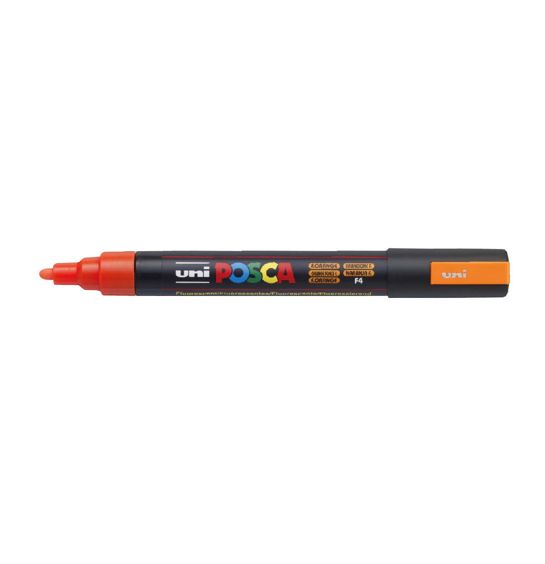 Posca verf stift PC5M Fluoriserend Oranje