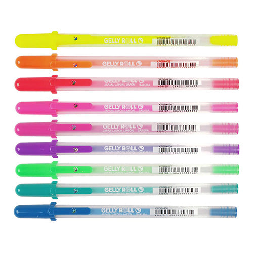 Sakura Gellyroll Moonlight Fluo Oranje (1mm) gel pen