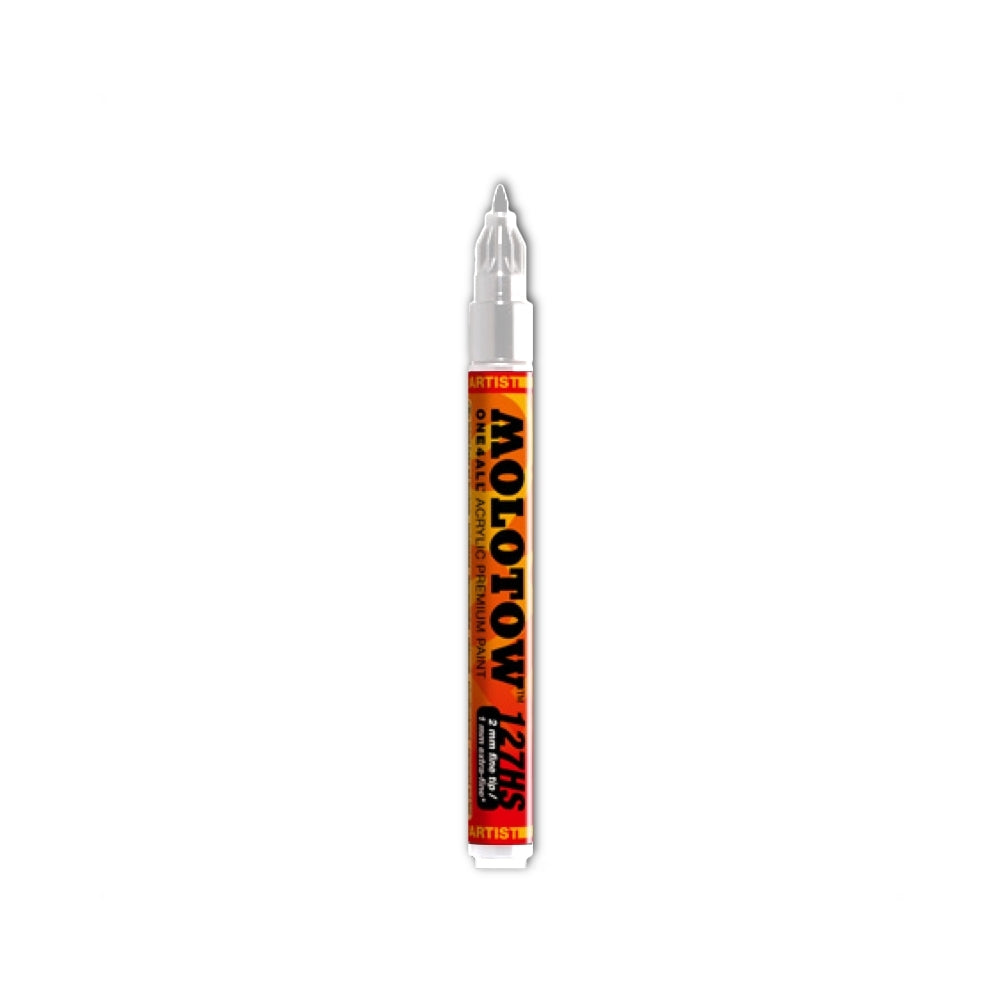 127HS 1mm EXTRA FINE WHITE Acrylmarker Molotow One4All