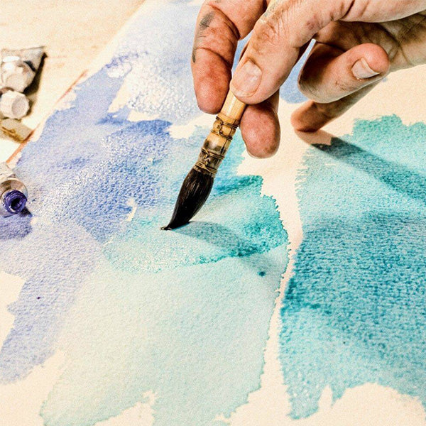 Aquarelpapier 300 gr. 21x29,7cm(A4) Jumbo Blok 50 vel! Canson type: Montval