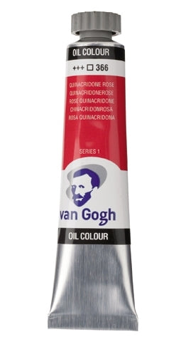 Quinacridone Rose 366 S1 Olieverf 20 ml. Van Gogh