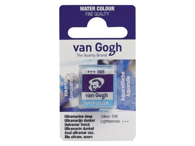 Ultramarijn donker 506 napje Van Gogh Aquarelverf