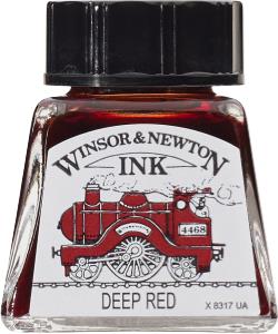 Teken Inkt 14ml Deep Red Winsor & Newton