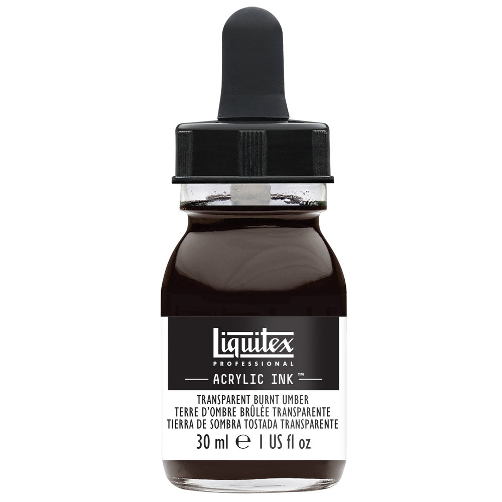 Liquitex Ink! 30ml Transparent Burnt Umber