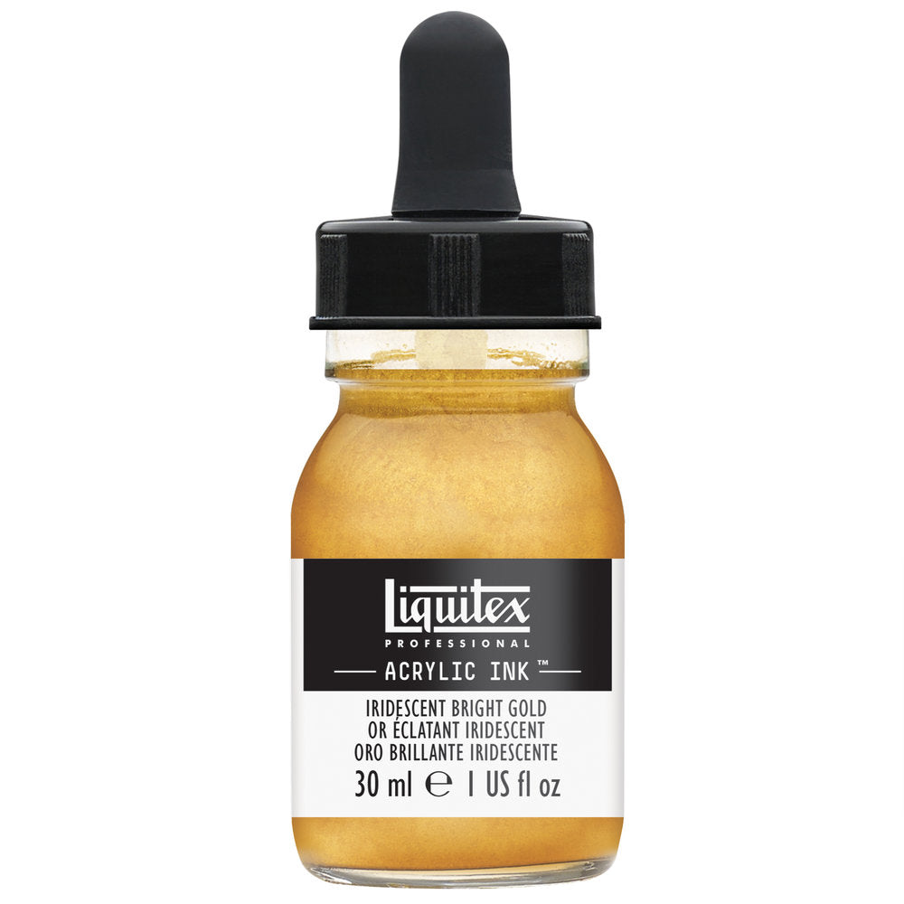 Liquitex Ink! 30ml Iridescent Bright Gold