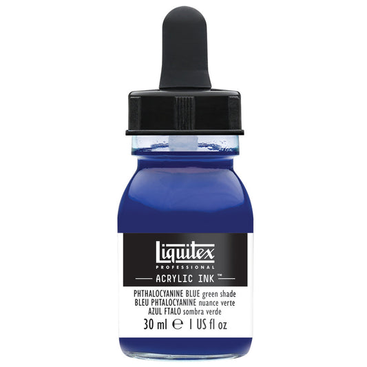 Liquitex Ink! 30ml Phthalo Blue (Green shade)