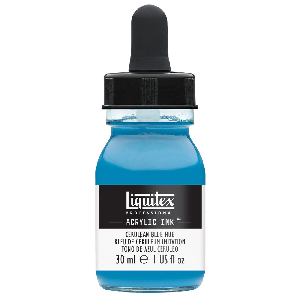 Liquitex Ink! 30ml Cerulean Blue Hue