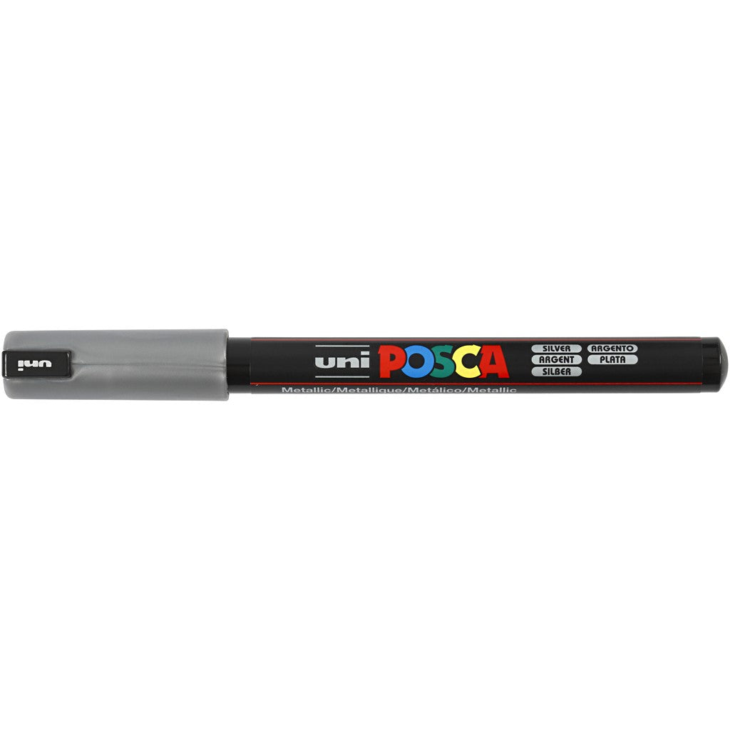 Posca verf stift PC1MR Zilver