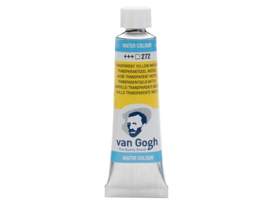 Transparantgeel middel 272 tube 10 ml. Van Gogh Aquarelverf