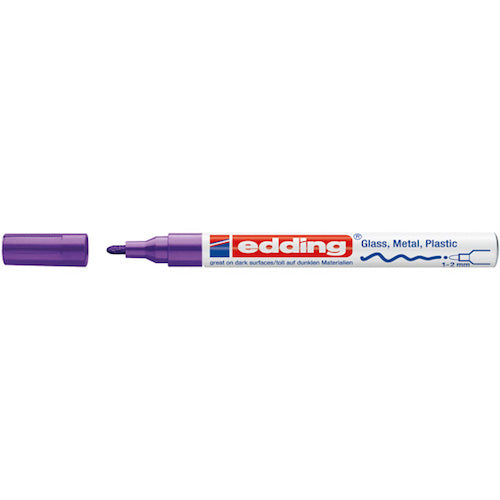 Edding 751 Lakmarker Violet 008 rond 1-2 mm