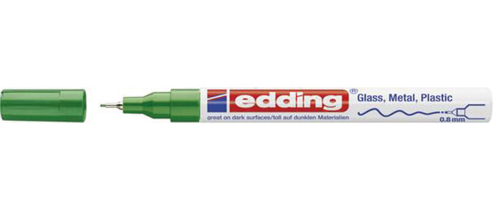 Edding 780 Lakmarker Groen 004 rond 0,8 mm