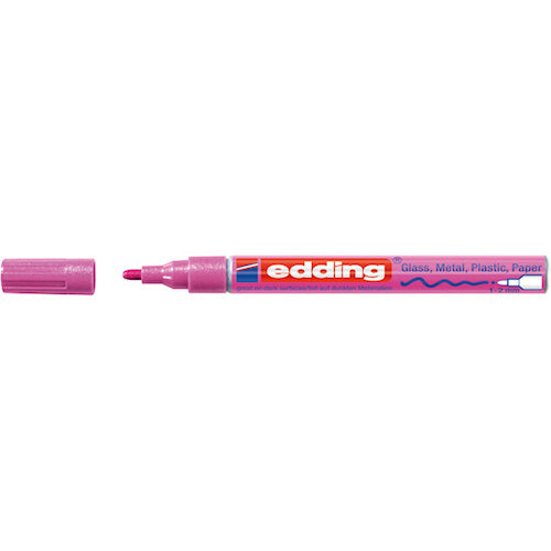 Edding 751 Lakmarker Metallic Roze 079 rond 1-2 mm