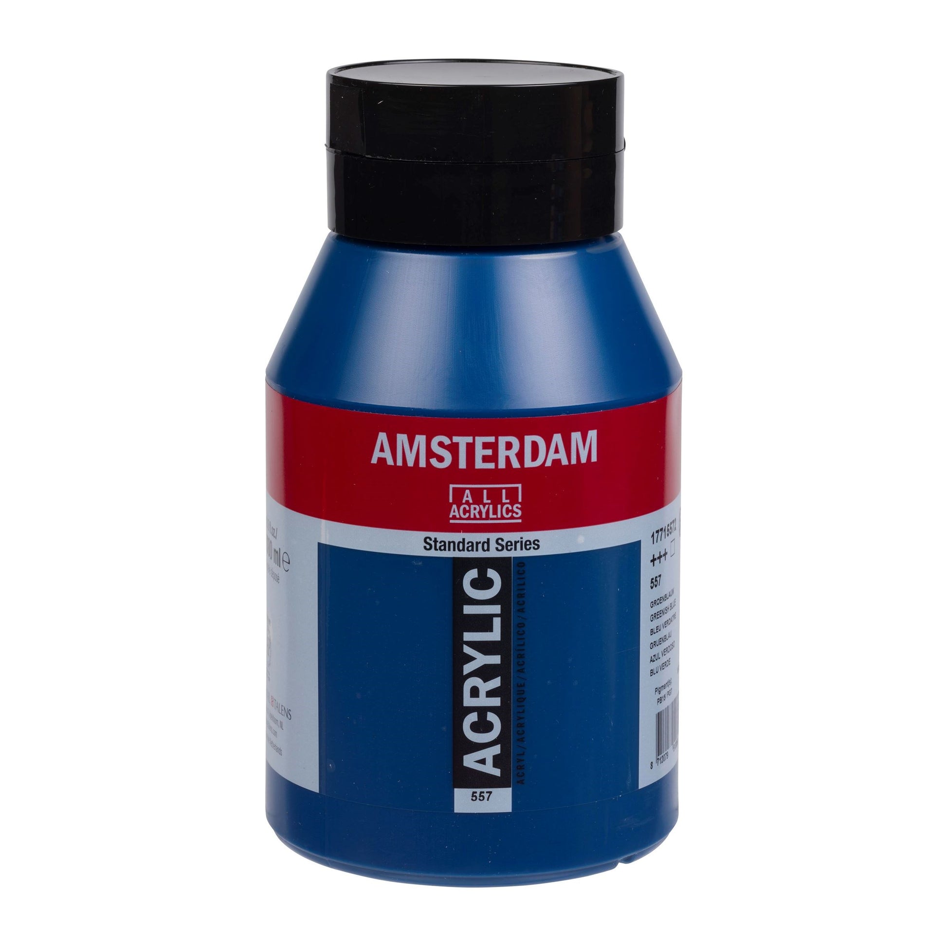 557 Groenblauw 1 liter Acryl 1000ml  pot Amsterdam