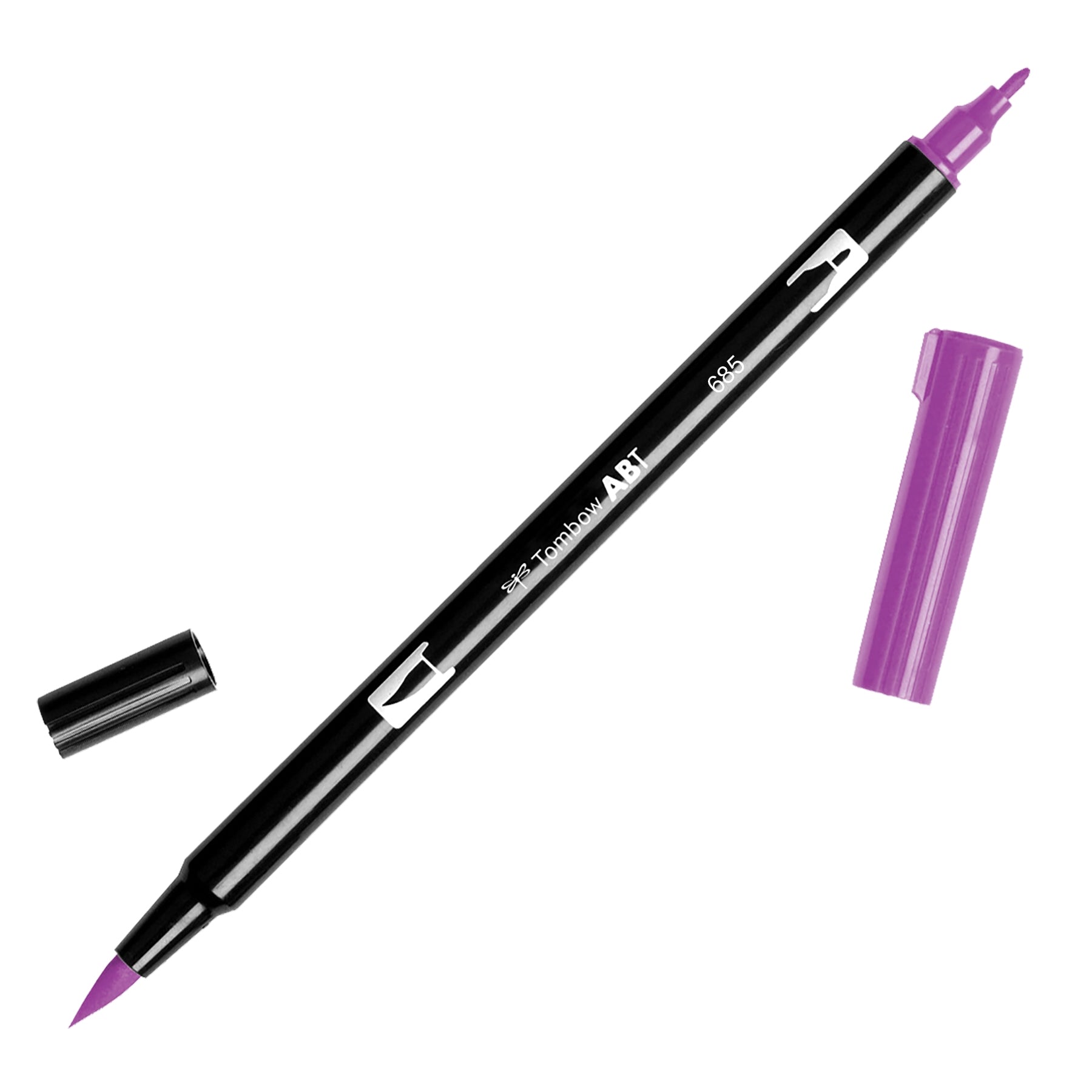 Tombow Dual Brush 685 Deep Magenta