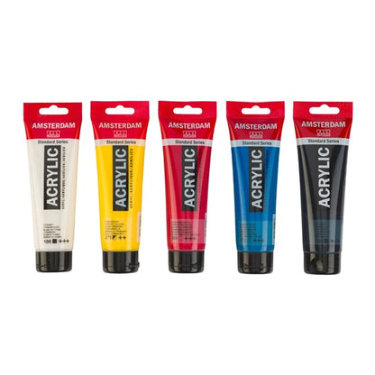 Amsterdam Acrylverf Primary Set 5 x 120 ml