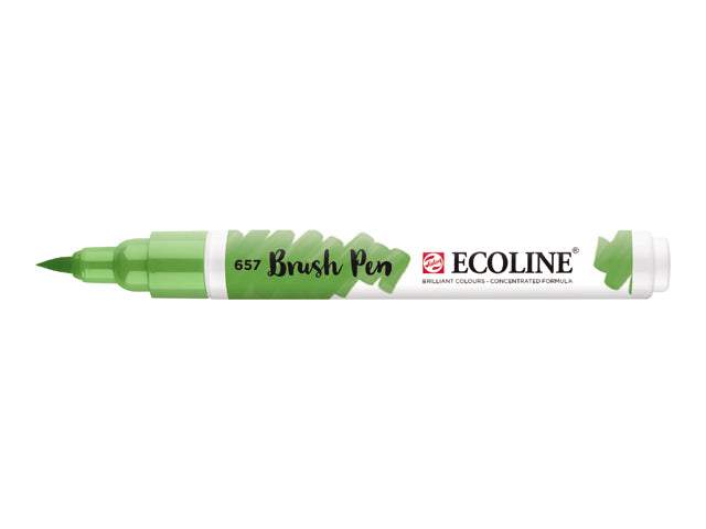 Ecoline Brushpen 657 Bronsgroen