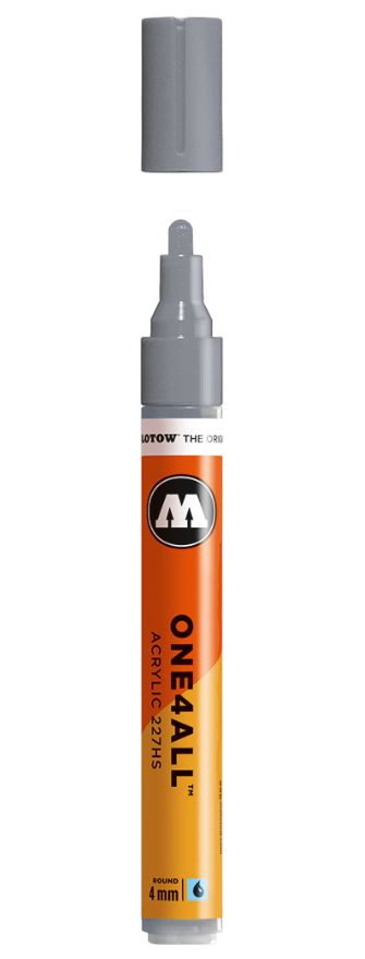 COOL GRAY PASTEL 227HS 4mm Molotow One4All Acryl Marker