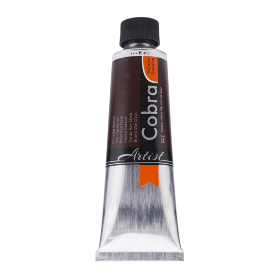 Cobra  150ml  403 S2 Van Dijckbruin Waterverdunbare Olieverf