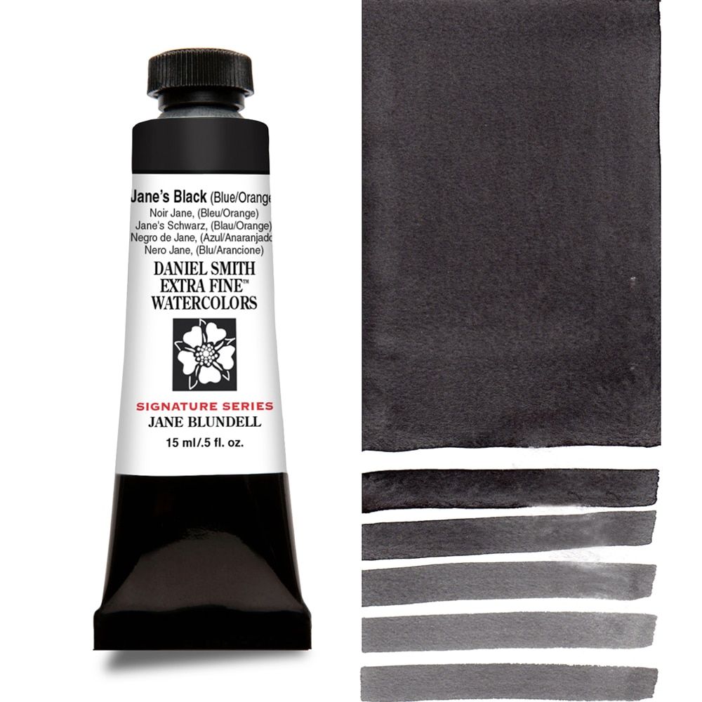 Black (Blue/Orange) serie 2 Watercolor 15 ml. Daniel Smith