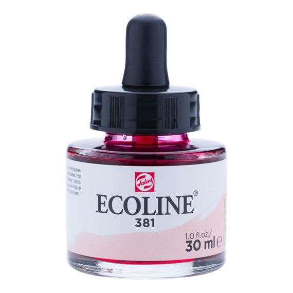 Talens ecoline inkt 30ml - 381 Pastelrood