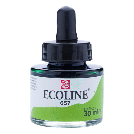 Talens ecoline inkt 30ml - 657 Bronsgroen