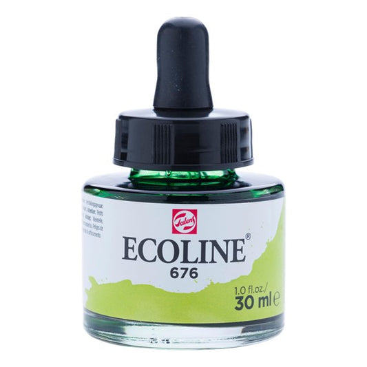 Talens ecoline inkt 30ml - 676 Grasgroen