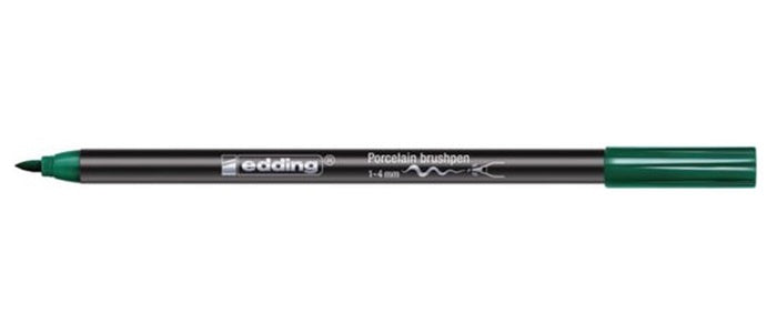 Porseleinstift 4200 Groen 004 ronde punt 1-4 mm Edding