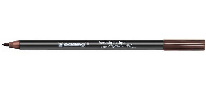 Porseleinstift 4200 Bruin 007 ronde punt 1-4 mm Edding