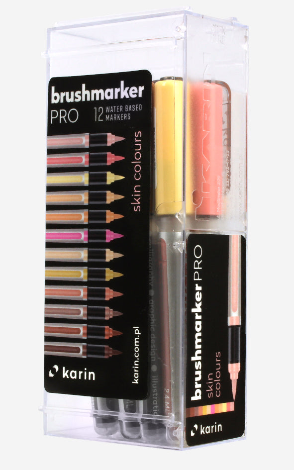 Brushmarker PRO 12 "Skin colours" set Karin