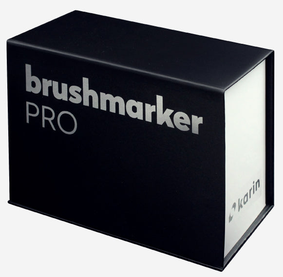 Brushmarker PRO Set Mini Box 26 colours + blender Karin