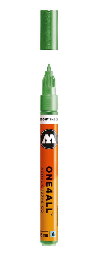 METALLIC GREEN LIGHT 127HS 2mm Acrylmarker Molotow One4All