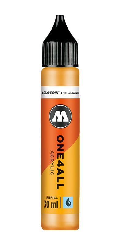 MUSTARD YELLOW Acryl Inkt Refill 30ml Molotow One4All Acrylic