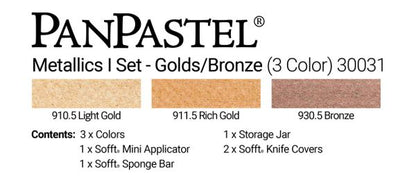 Metallic Set 1 PanPastel (3)