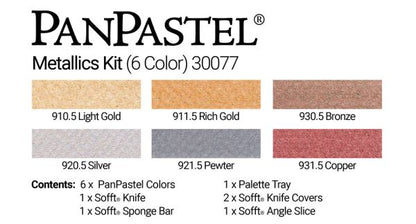 Metallic Starter Kit PanPastel (6)