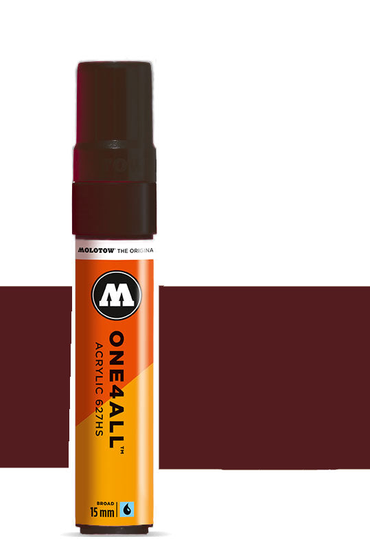 627HS 15mm HAZELNUT BROWN Molotow One4All Acryl Marker