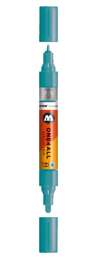 Olympia Blue Twin Marker One4All Molotow