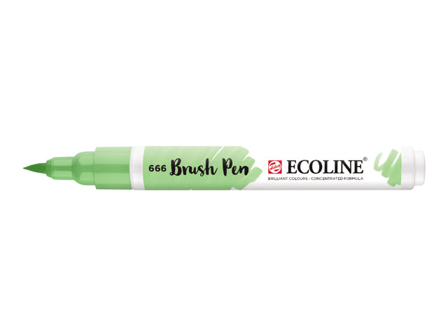 Ecoline Brushpen 666 Pastelgroen