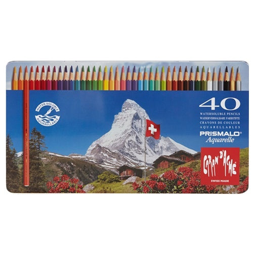 Prismalo 40 stuks (aquarel) potloden set Caran D'Ache