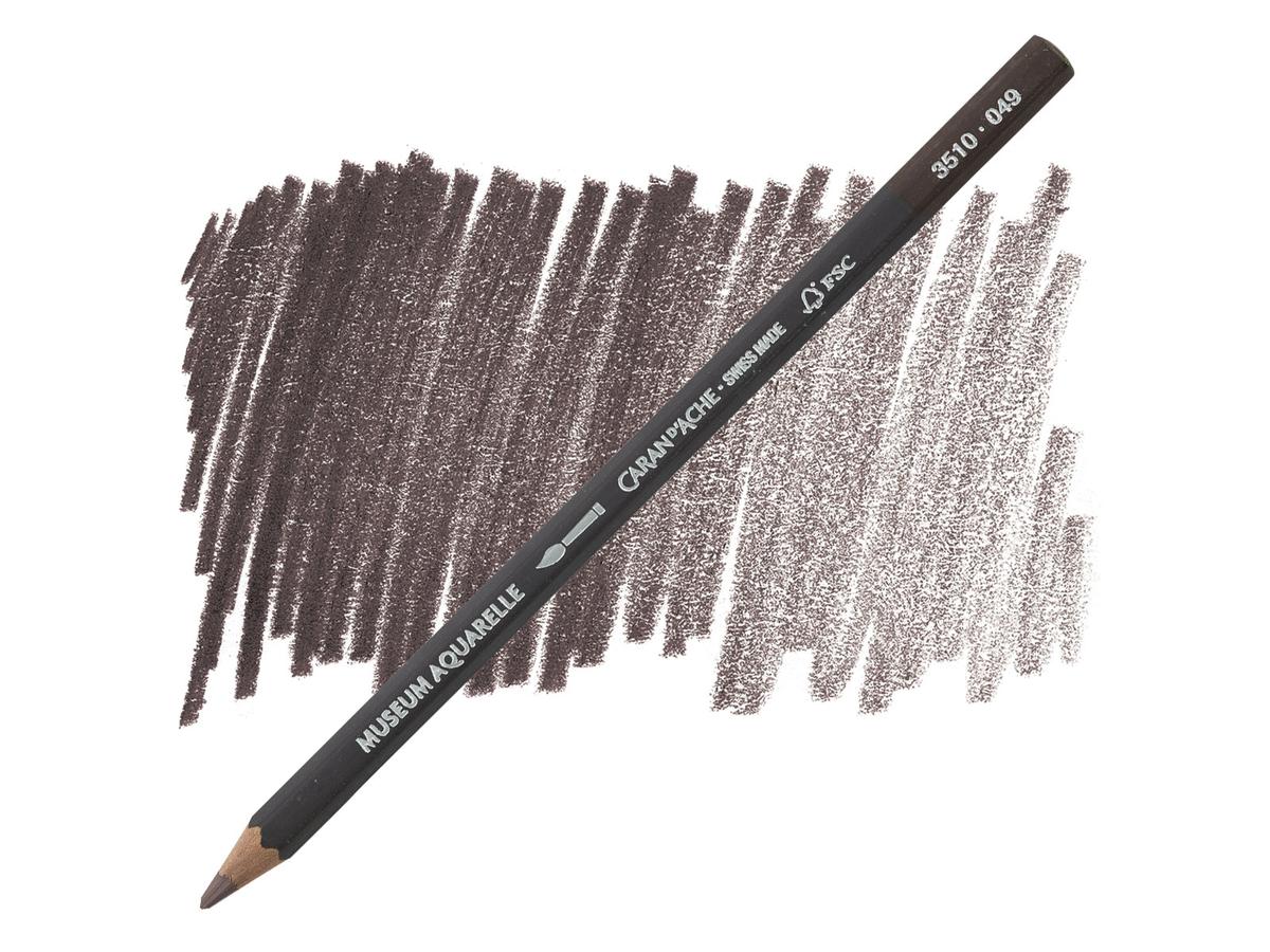 Raw Umber 49 museum aquarel Caran D'Ache