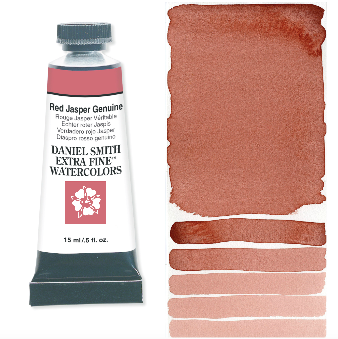 Red Jasper Genuine Serie 3 Watercolor 15 ml. PrimaTek Daniel Smith