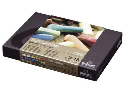 Softpastels (Halve) Starter 15 set 300C15.5 Rembrandt