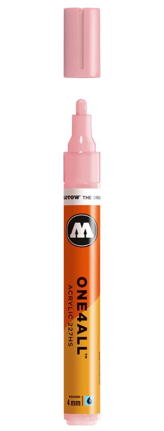 PINK PASTEL SKIN 227HS 4mm Molotow One4All Acryl Marker