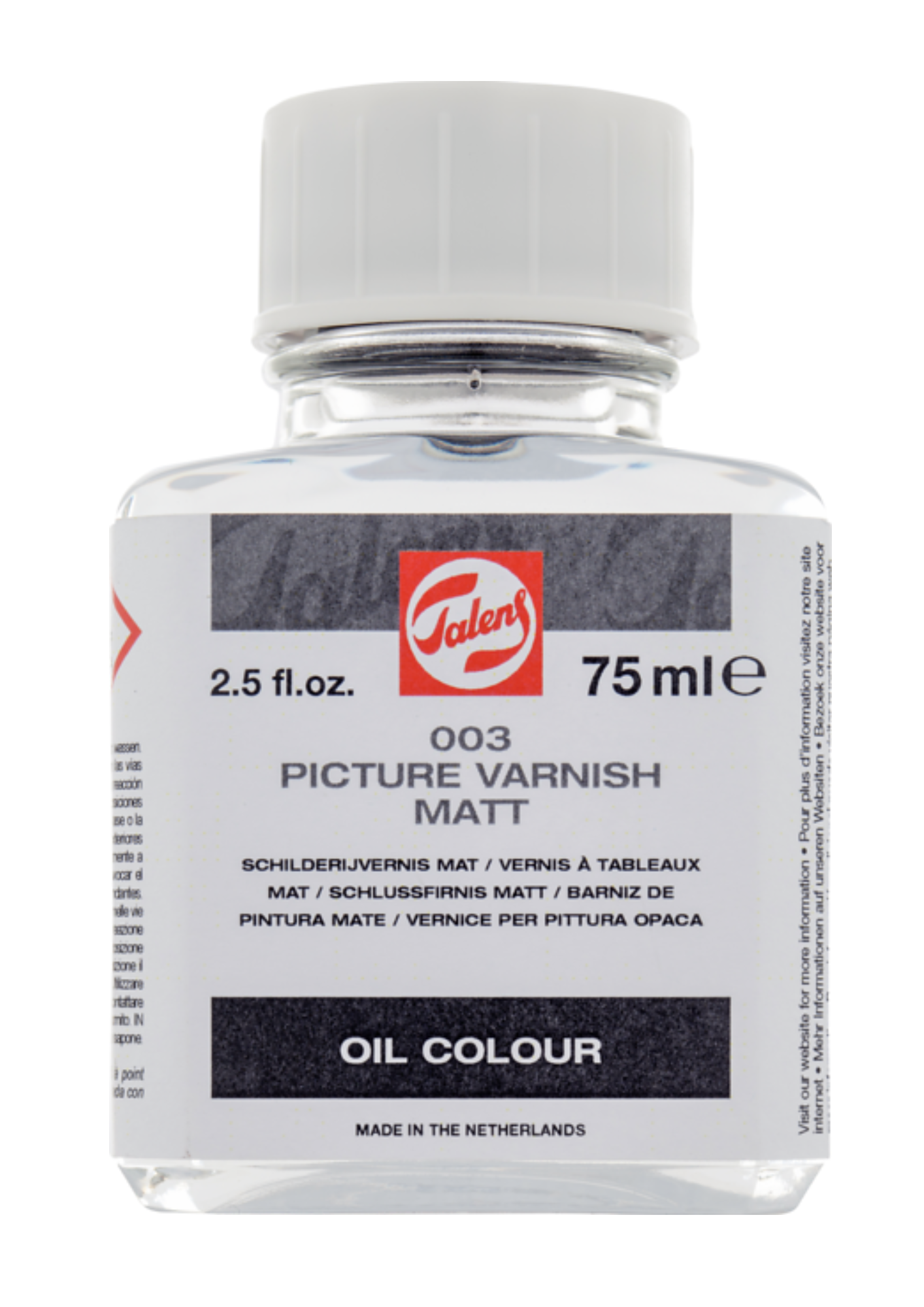 Schilderij vernis Olieverf Mat  75ml Talens