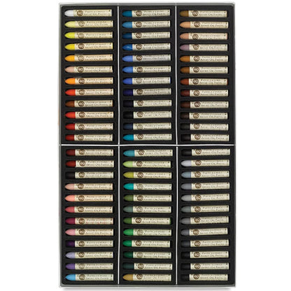 Set 72 "Universele"   kartonnen doos Oliepastels Sennelier