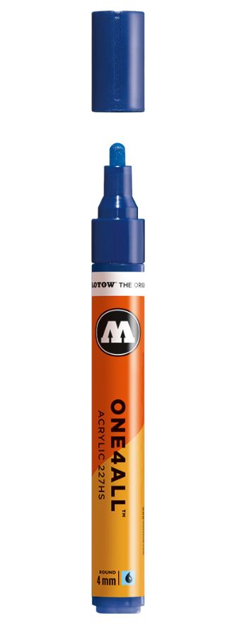 TRUE BLUE 227HS 4mm Molotow One4All Acryl Marker