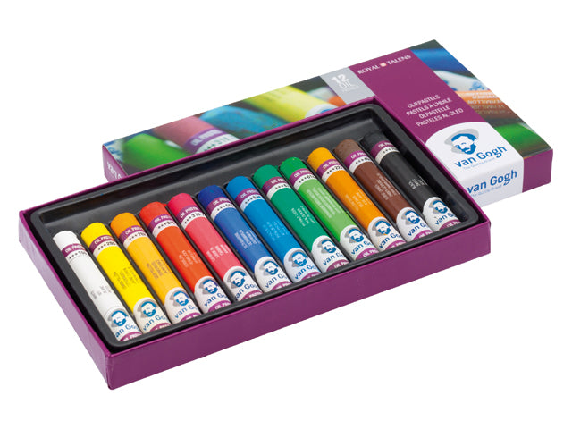 Van Gogh oliepastels starterset "set 12 keuren"